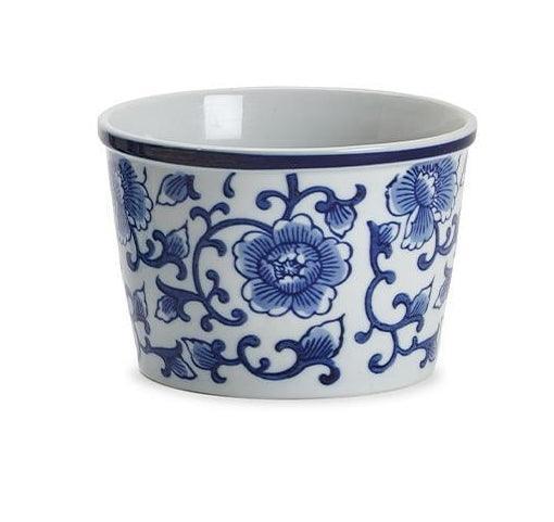 16 oz. Porcelain Chinoiserie Deli Container Holder - Sorelle Gifts