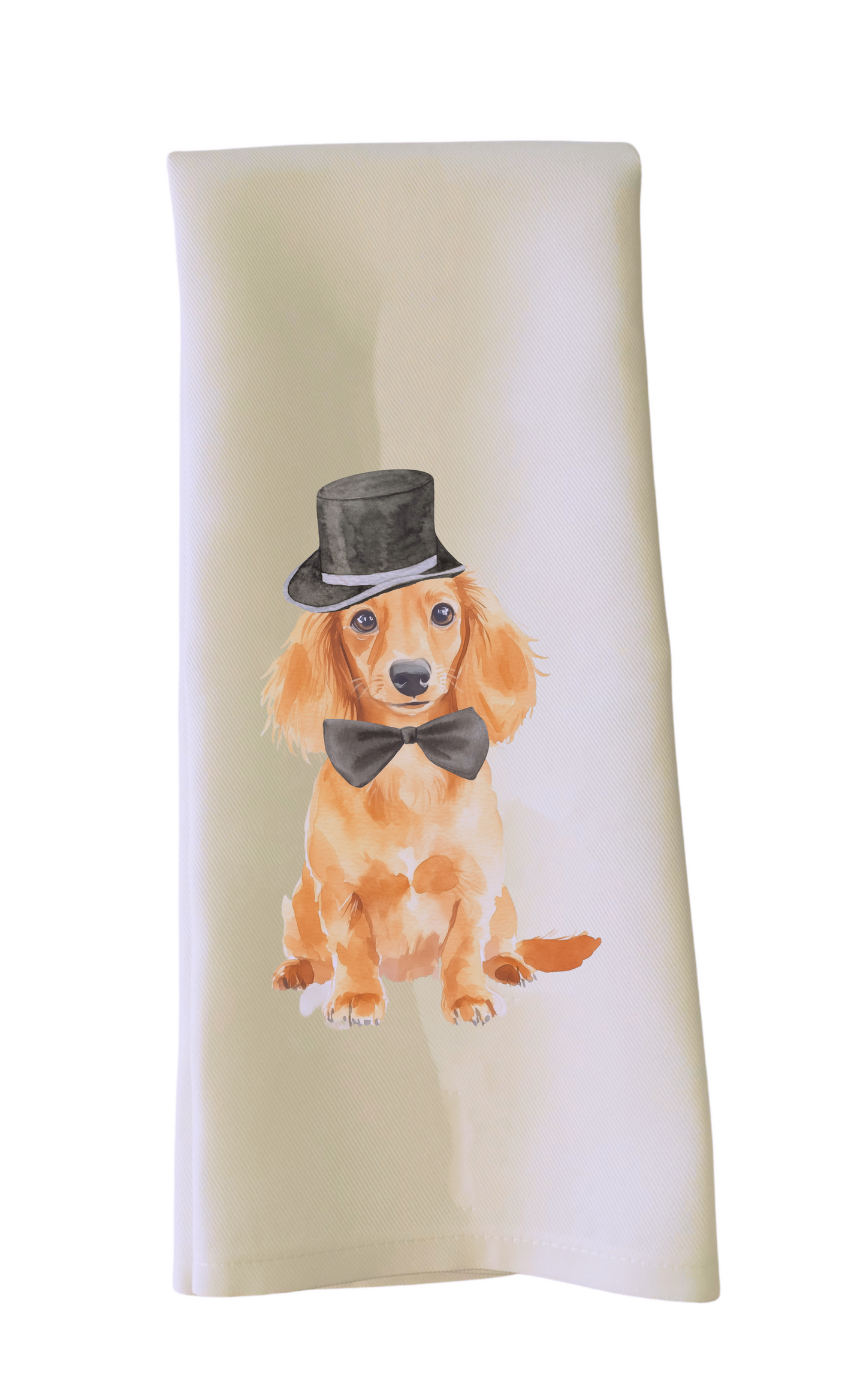 Gus the Groom Dachshund Tea Towel - Sorelle Gifts