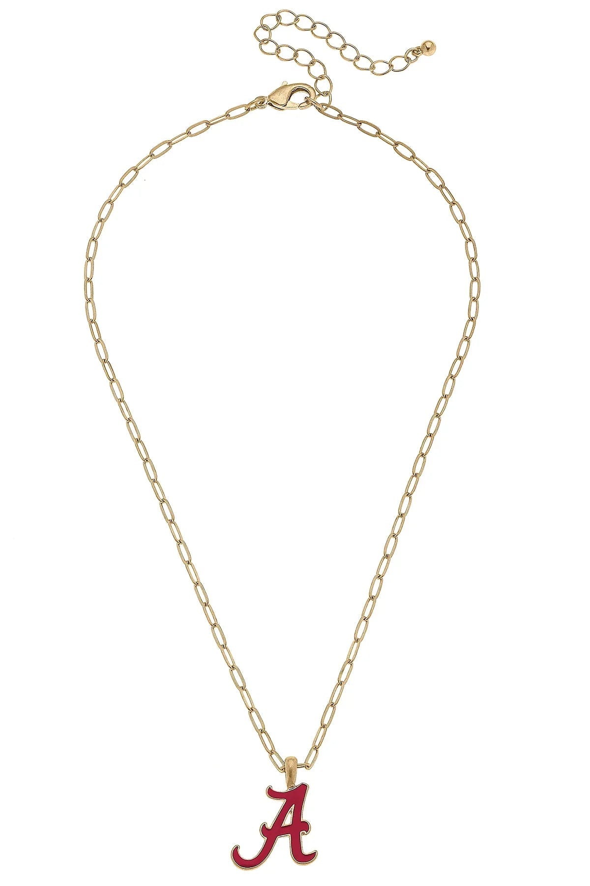 Alabama Crimson Tide Enamel Pendant Necklace