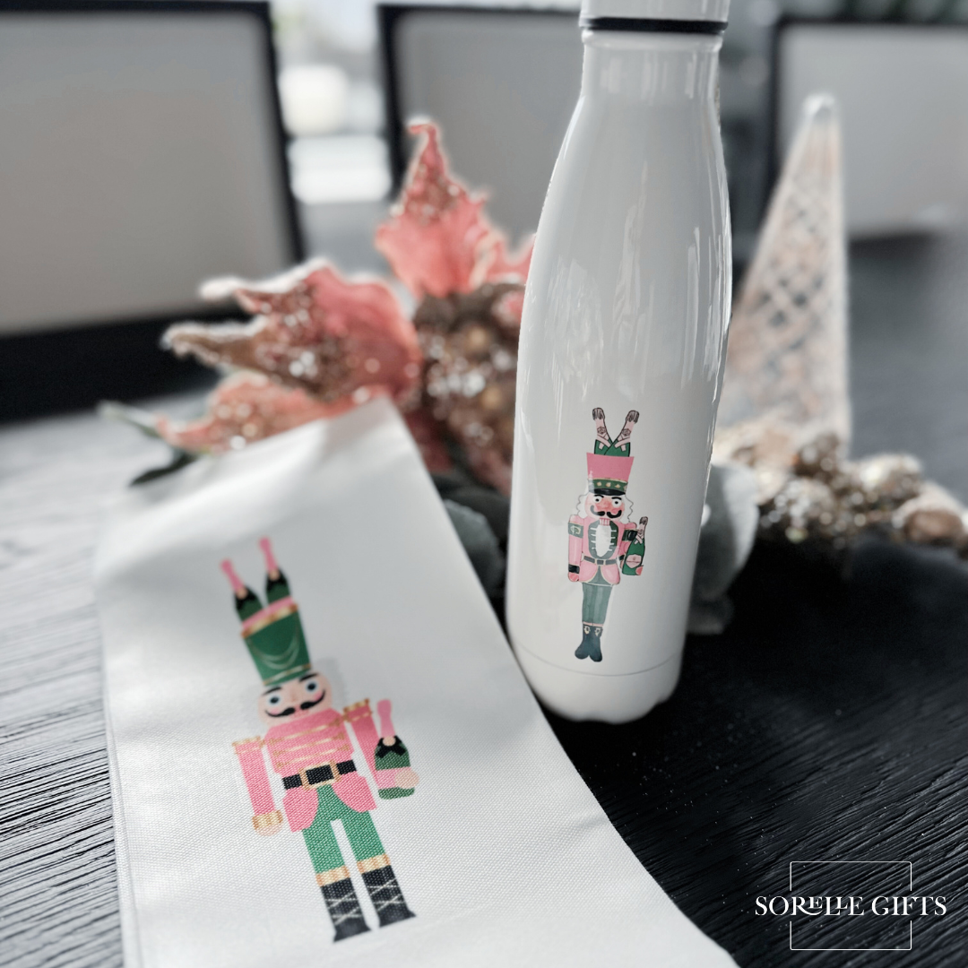 Nutcracker Champagne Kitchen Towel