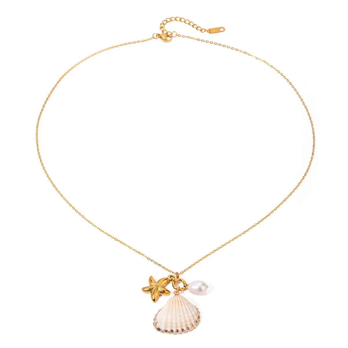 Seas the Day Pearl Shell Necklace - Sorelle Gifts