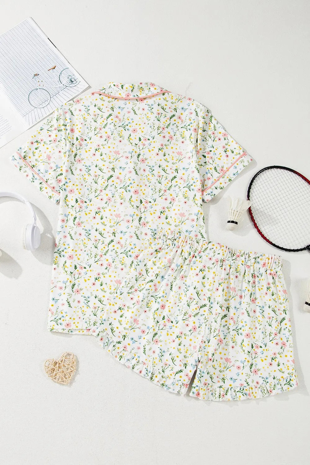 Playful Petals Pajama Set - Sorelle Gifts