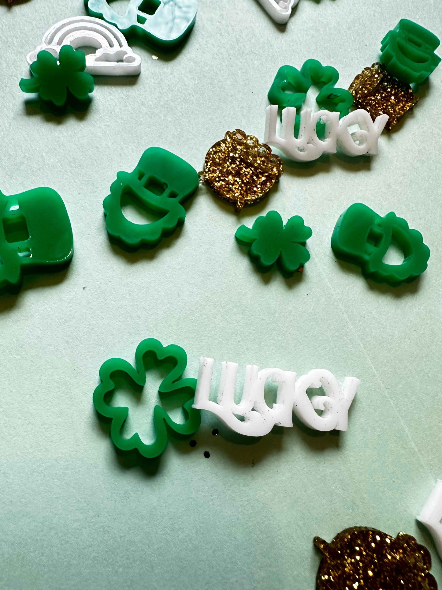 St Patrick’s Day Acrylic Confetti