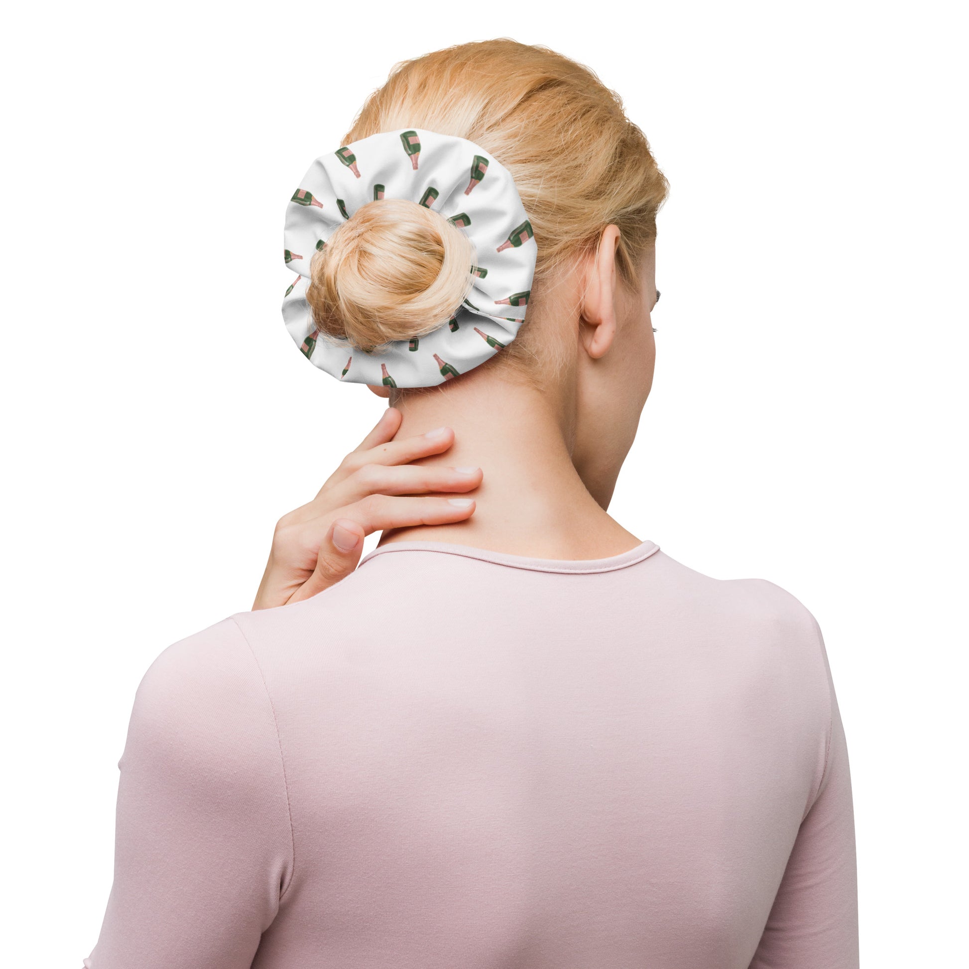 Bubbly Bliss Champagne Scrunchie - Sorelle Gifts