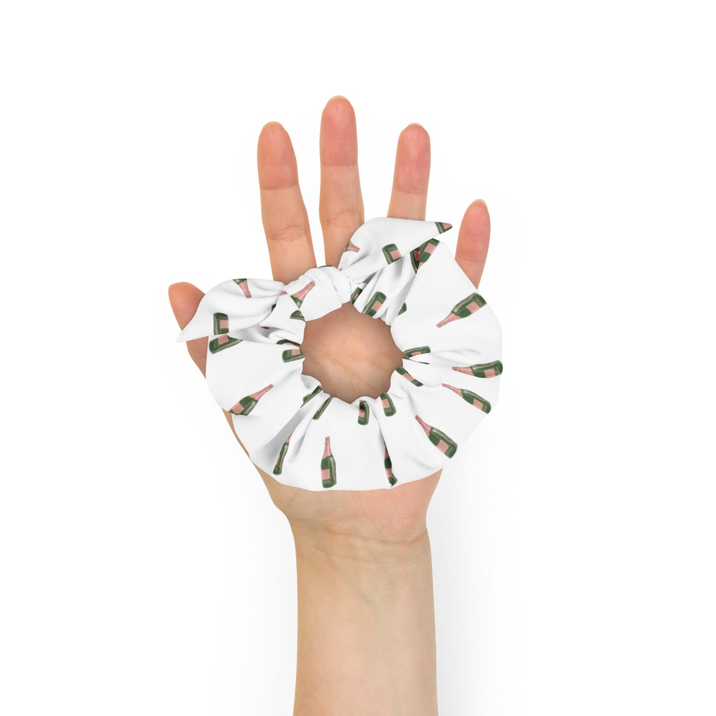 Bubbly Bliss Champagne Scrunchie