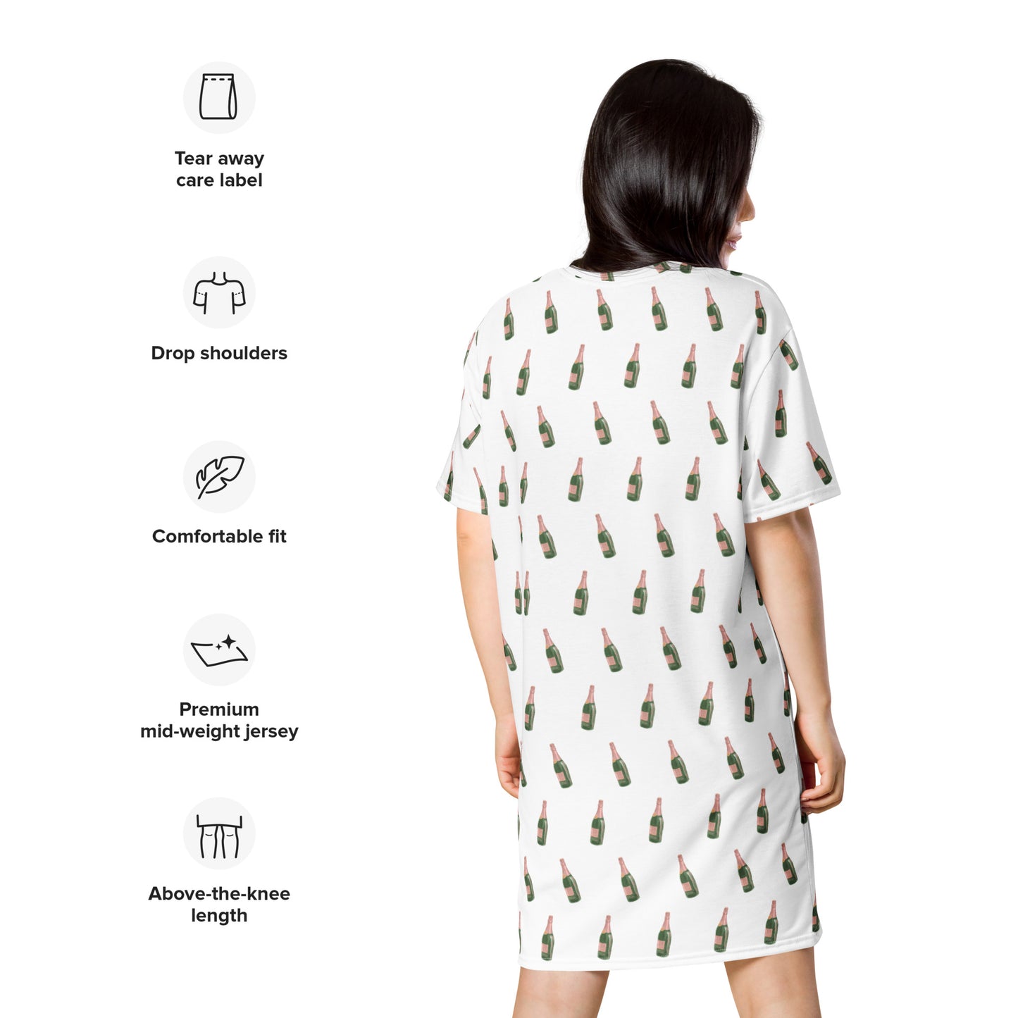 Bubbly Bliss Champagne Sleep Dress