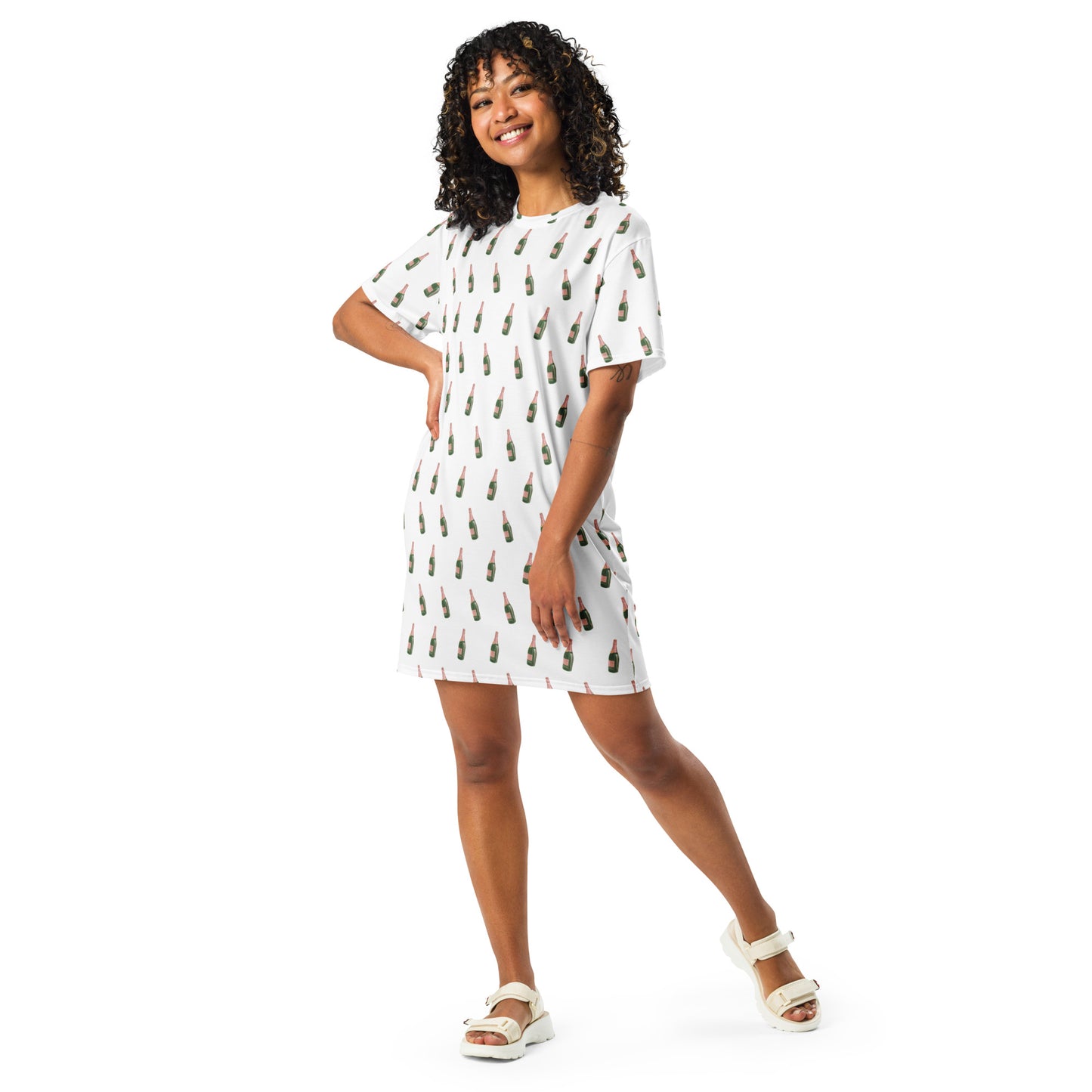 Bubbly Bliss Champagne Sleep Dress