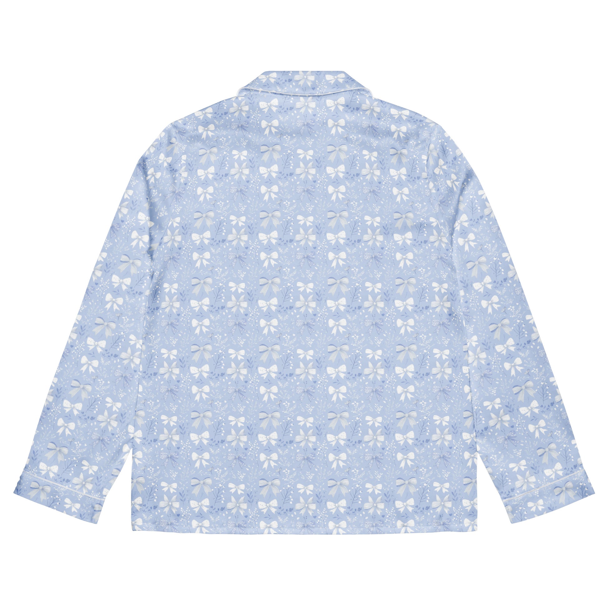 Bedtime Bows Long Sleeve Pajama Top - Sorelle Gifts
