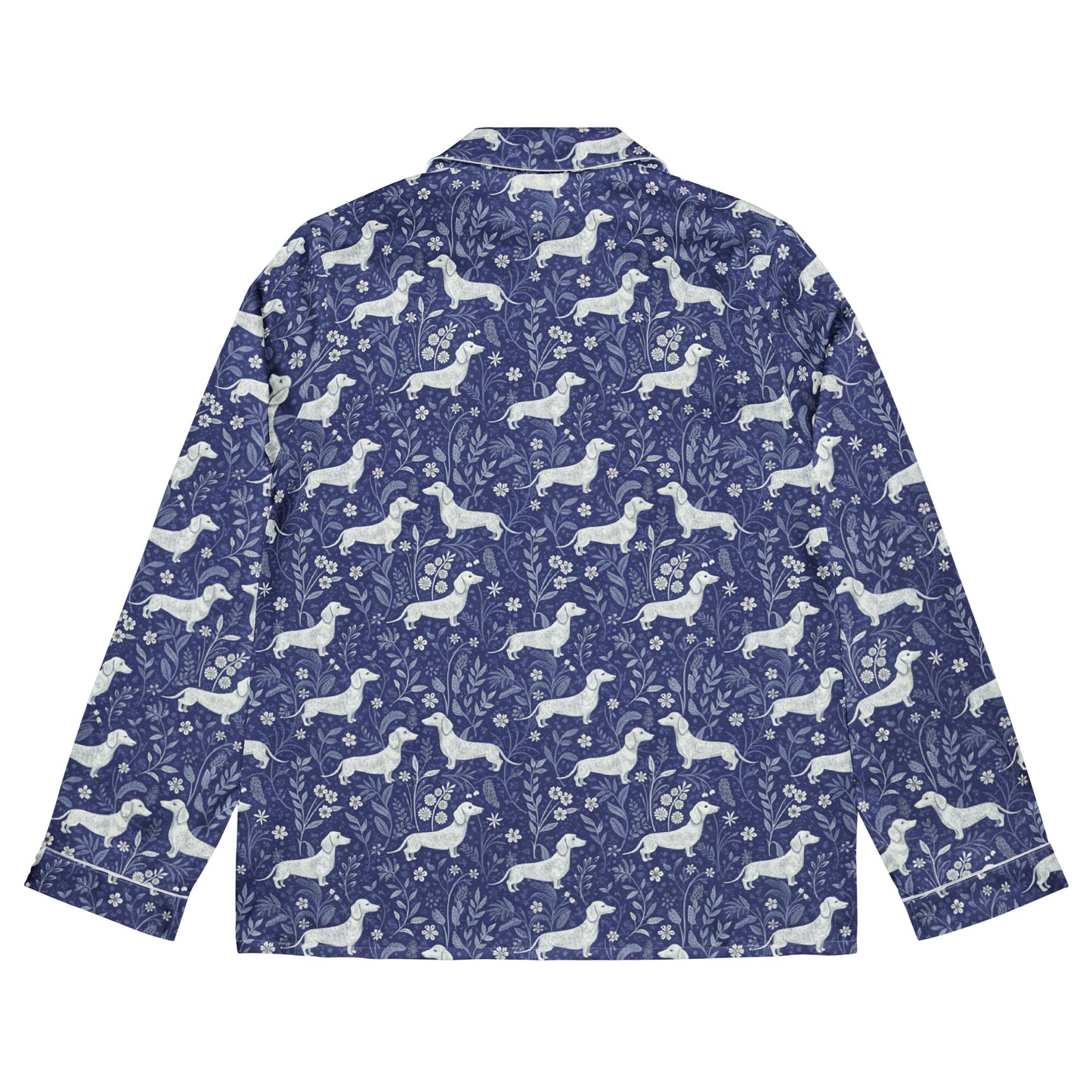 Dachshund Dreams Long Sleeve Pajama Top - Sorelle Gifts
