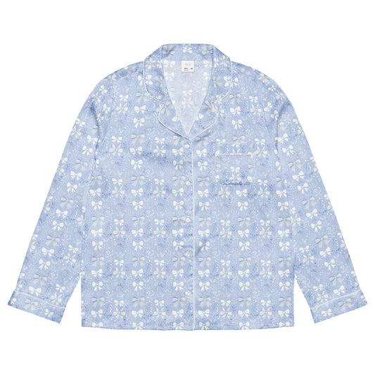Bedtime Bows Long Sleeve Pajama Top - Sorelle Gifts