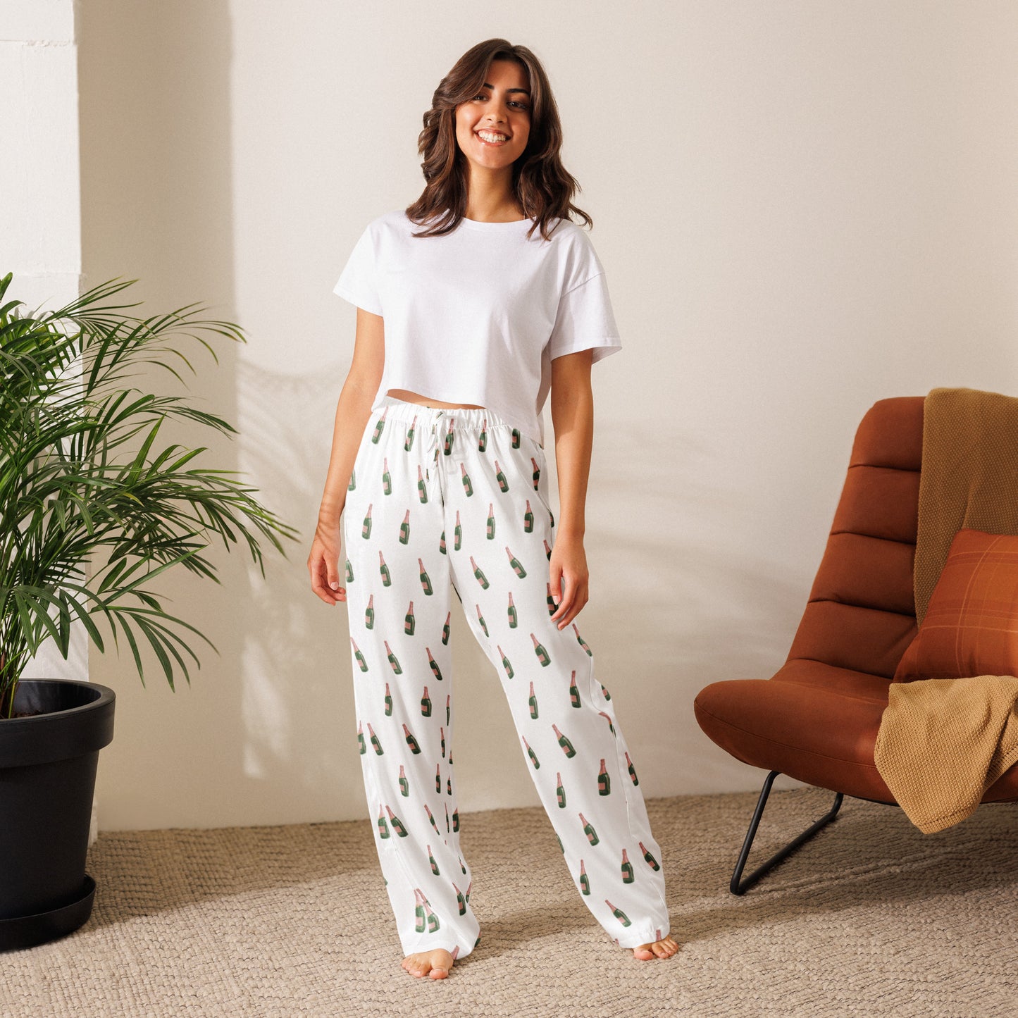 Bubbly Bliss Champagne Pajama Pants