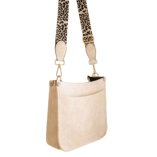 AHDORNED Mini Vegan Suede Messenger Bag Without Strap - Camel (Gold  Hardware)