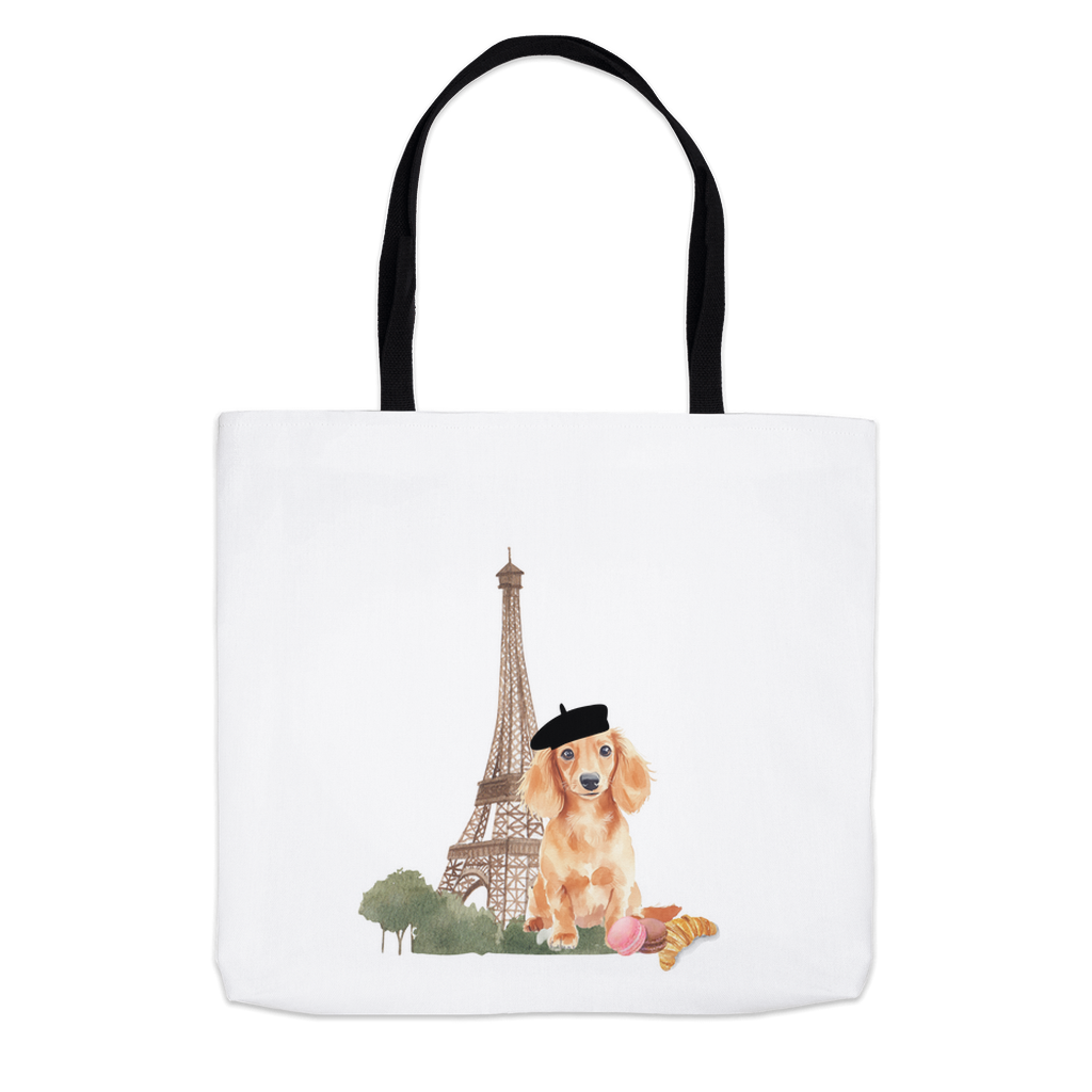 Pierre in Paris Dachshund Tote Bag - Sorelle Gifts