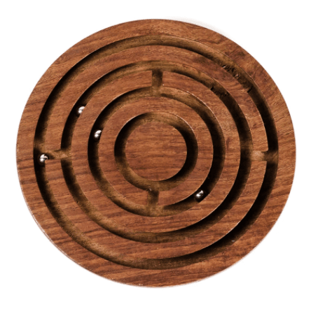 Circle labyrinth game - Sorelle Gifts