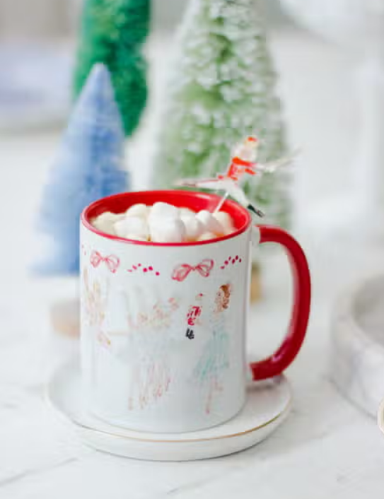 Classic Nutcracker Watercolor Mug - Sorelle Gifts