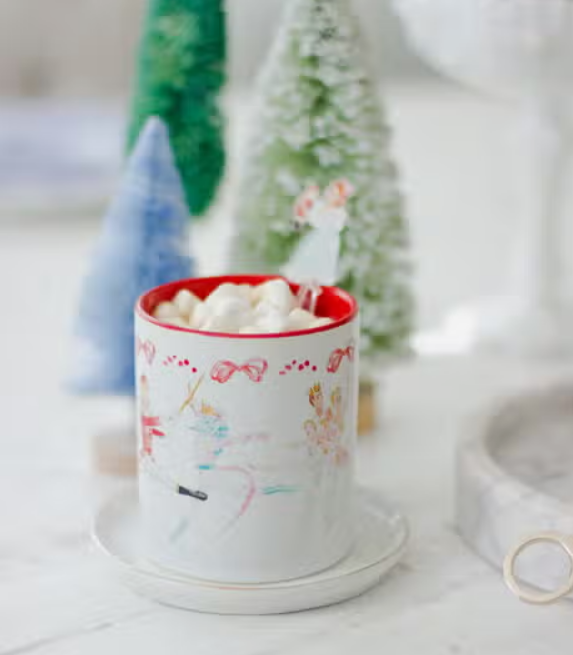 Classic Nutcracker Watercolor Mug - Sorelle Gifts