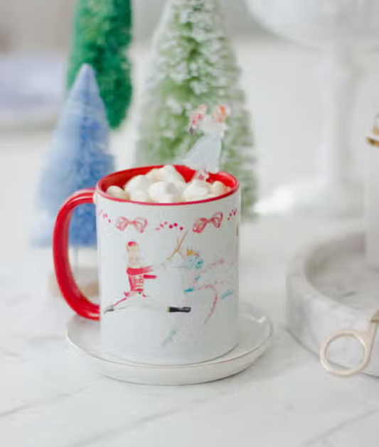 Classic Nutcracker Watercolor Mug - Sorelle Gifts