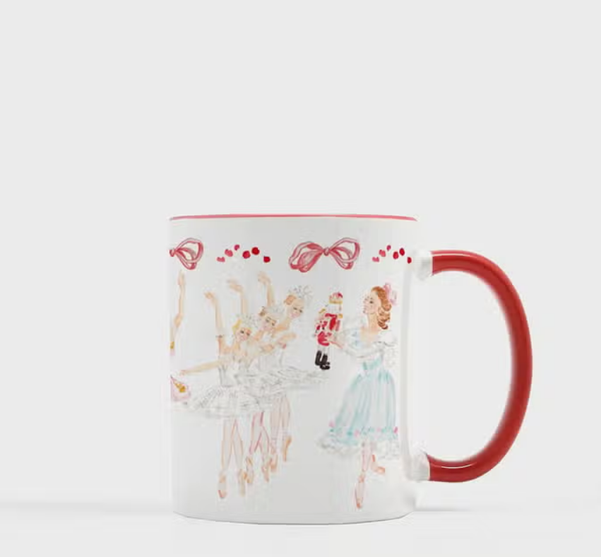 Classic Nutcracker Watercolor Mug - Sorelle Gifts