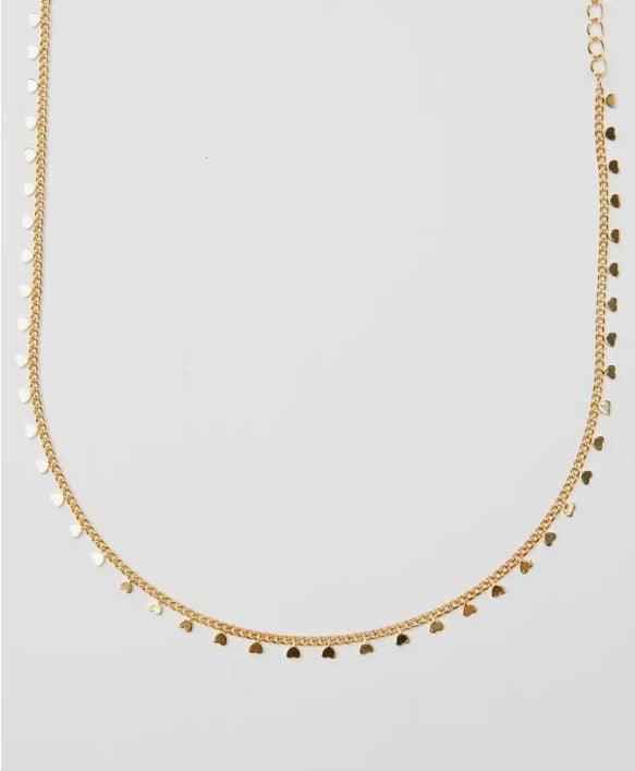 Corazones Heart Choker Necklace for Stylish Elegance