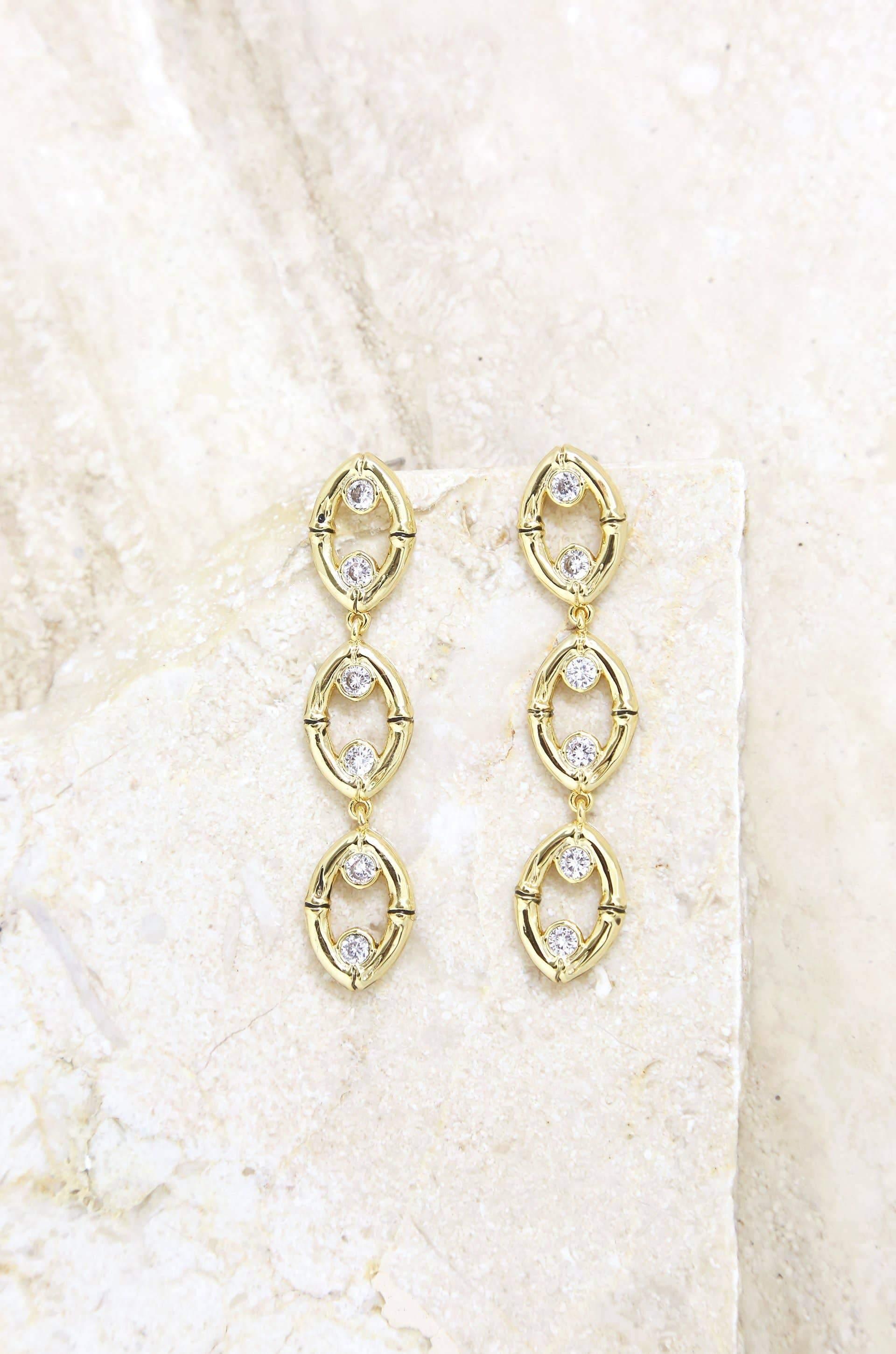 Eyelet earrings on sale