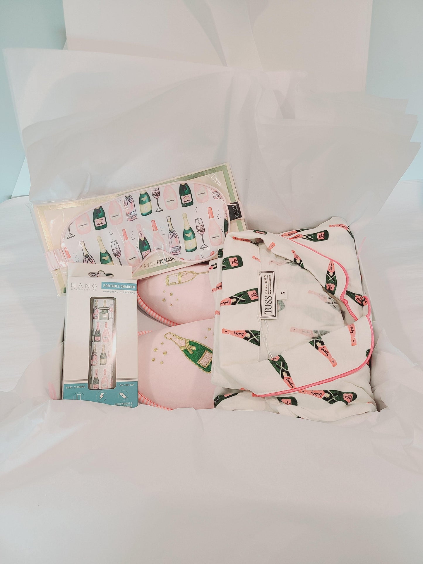 Customizable Champagne Gift Box - Sorelle Gifts