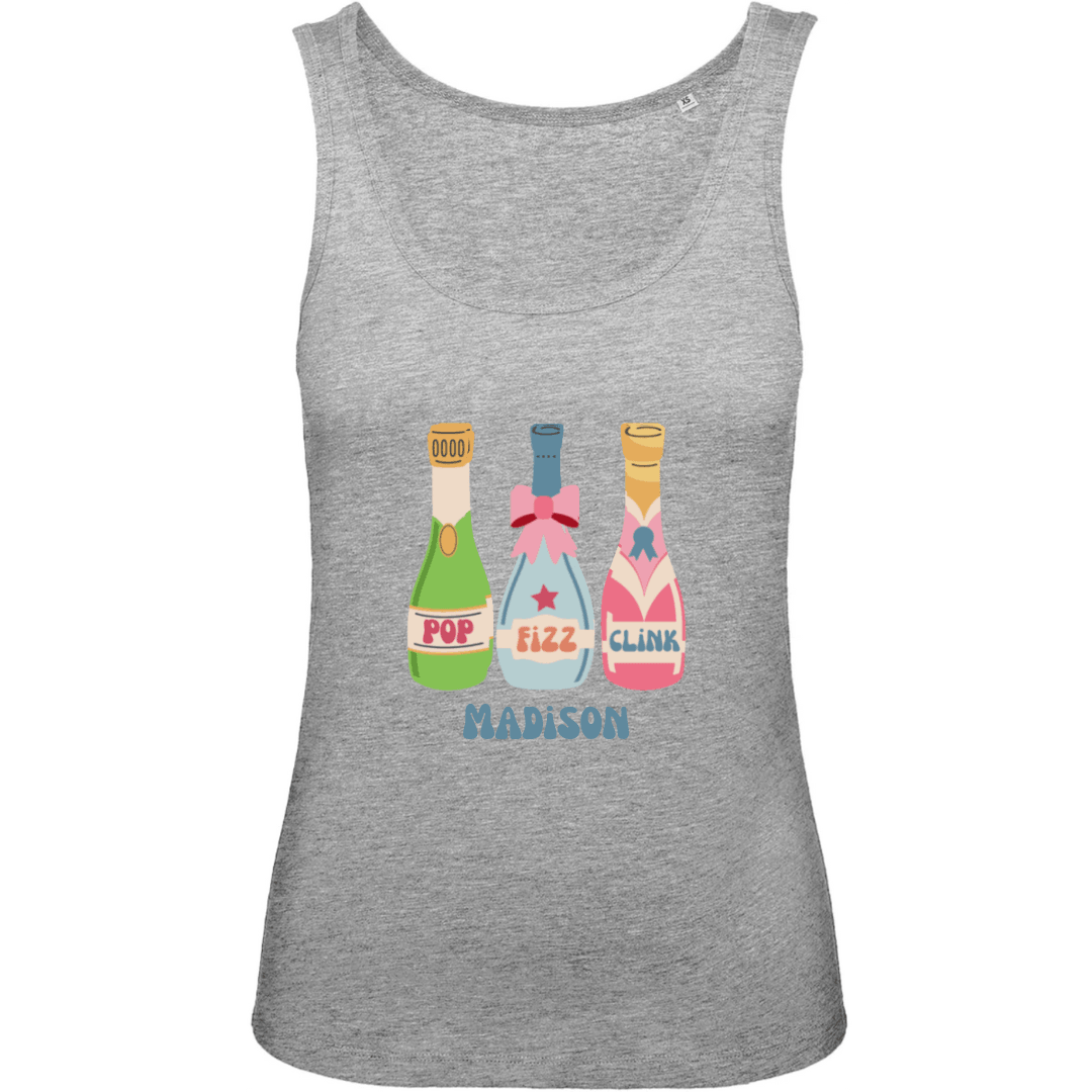 Customizable Pop Fizz Clink Women's Tank Top - Sorelle Gifts