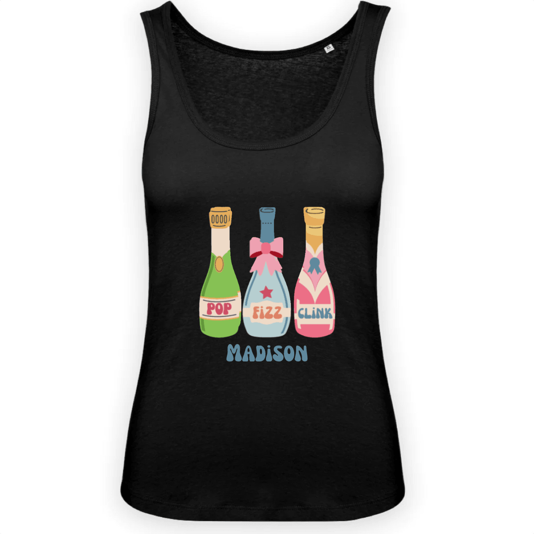 Customizable Pop Fizz Clink Women's Tank Top - Sorelle Gifts