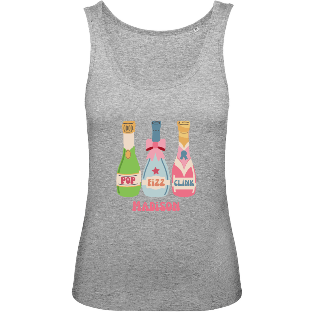 Customizable Pop Fizz Clink Women's Tank Top - Sorelle Gifts