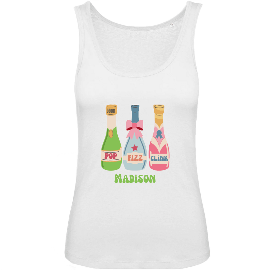 Customizable Pop Fizz Clink Women's Tank Top - Sorelle Gifts