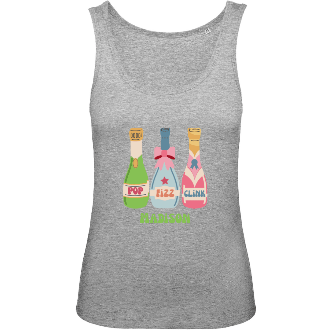 Customizable Pop Fizz Clink Women's Tank Top - Sorelle Gifts