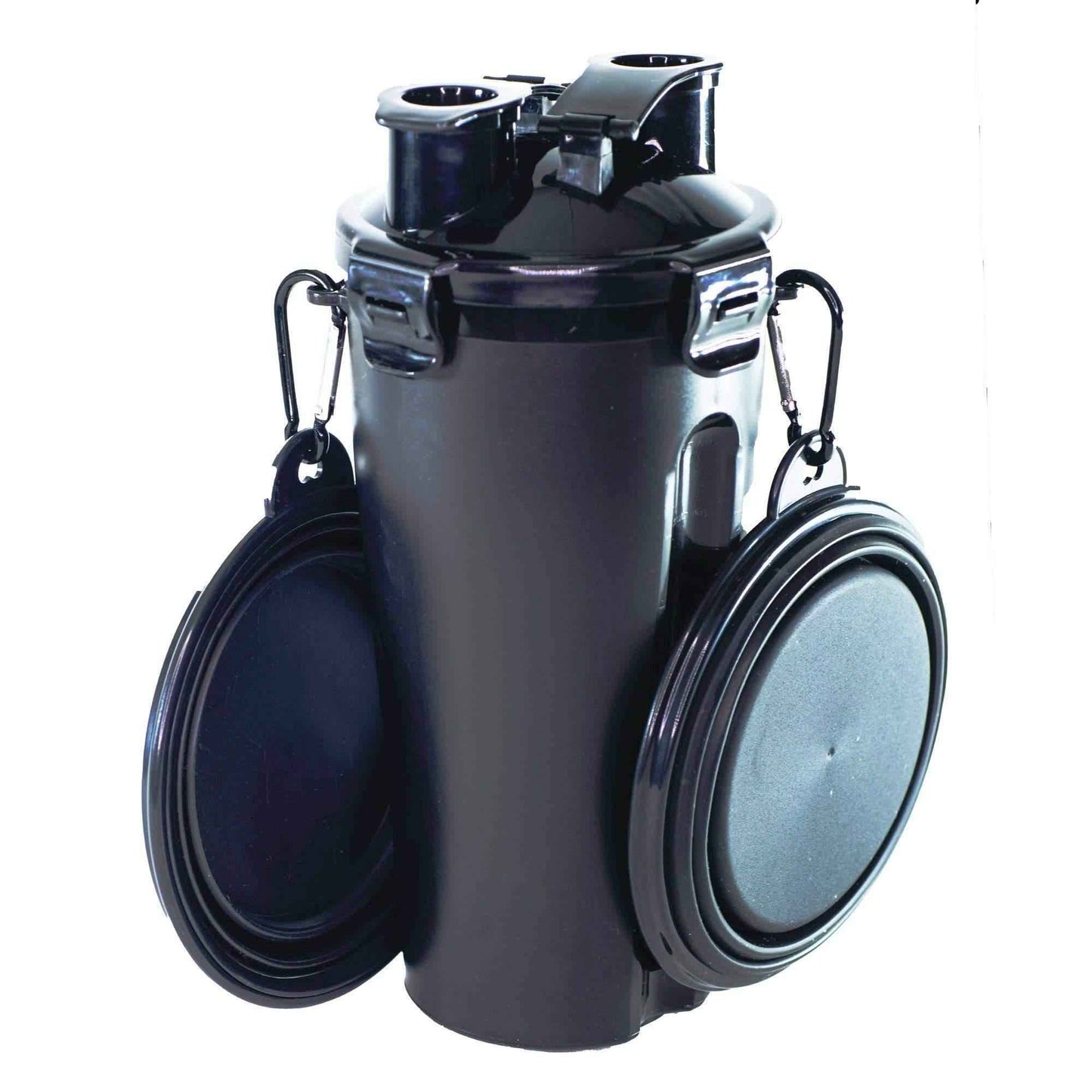 Dog Travel Food and Water Container - Ultimate Doggie Duo Travel Solution