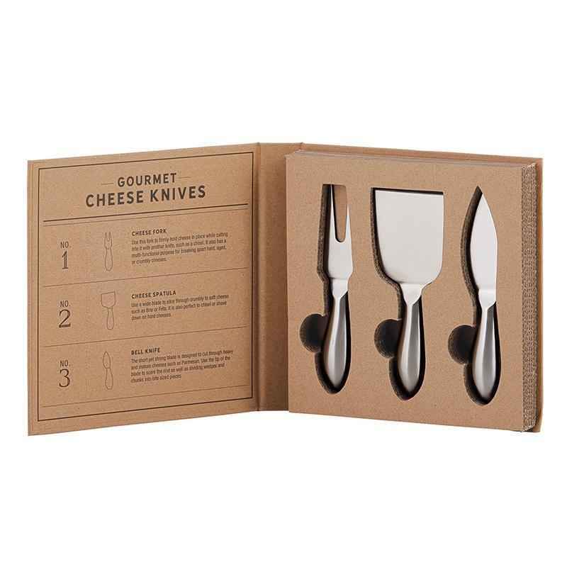 Gourmet Cheese Knives Set Boxed Gift Set for Cheese Lovers
