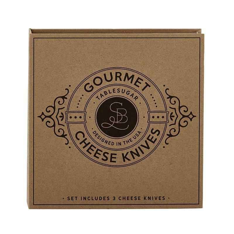 Gourmet Cheese Knives Set Boxed Gift Set for Cheese Lovers
