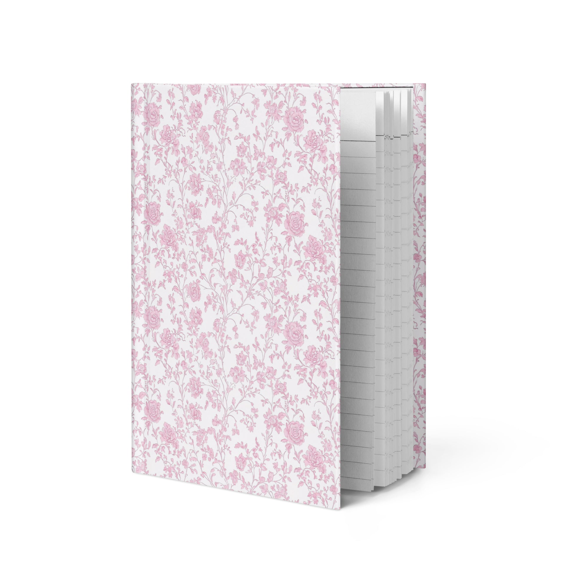Heirloom Collection Pink Toile Hardcover Lined Journal - Sorelle Gifts