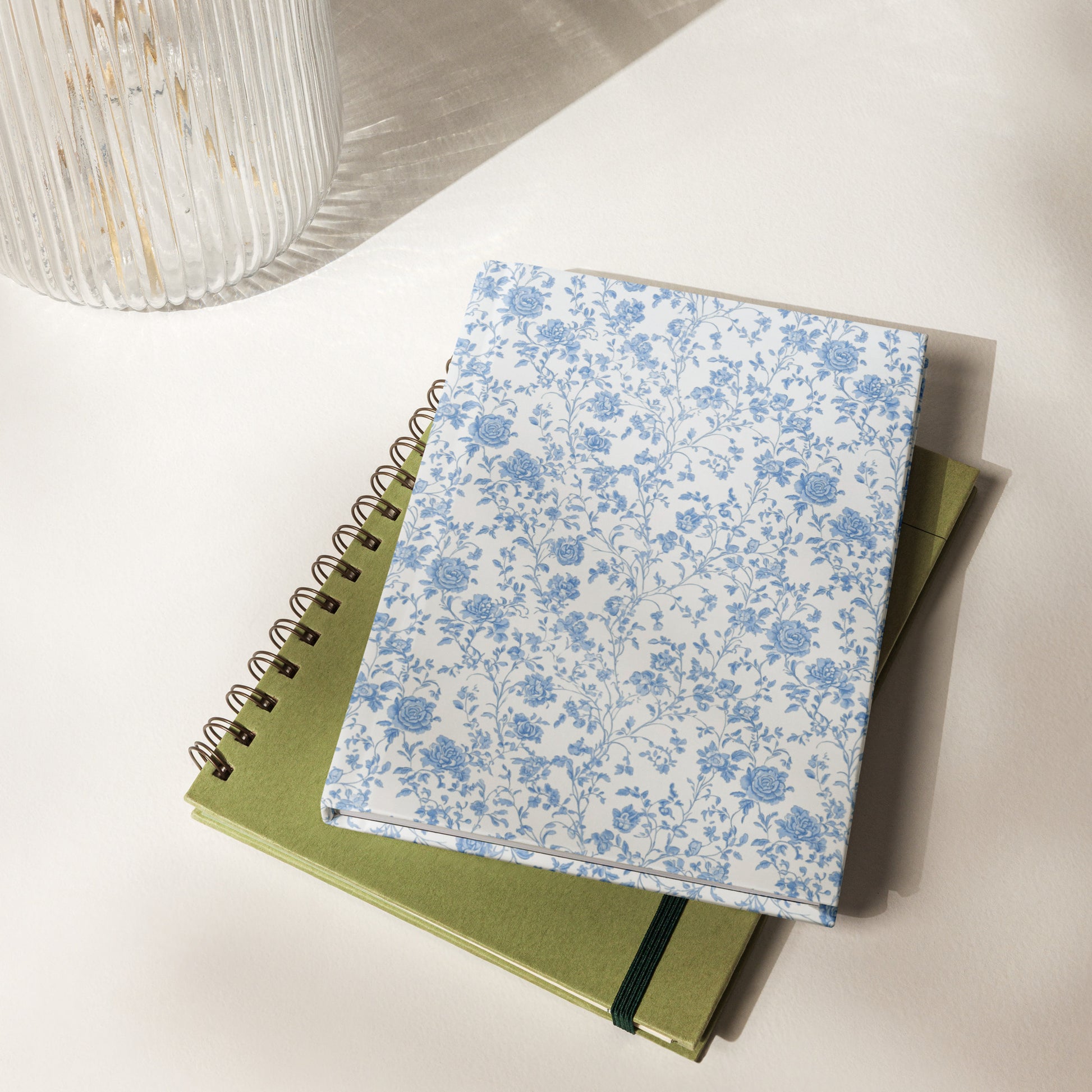 Heirloom Collection Blue Toile Hardcover Lined Journal - Sorelle Gifts