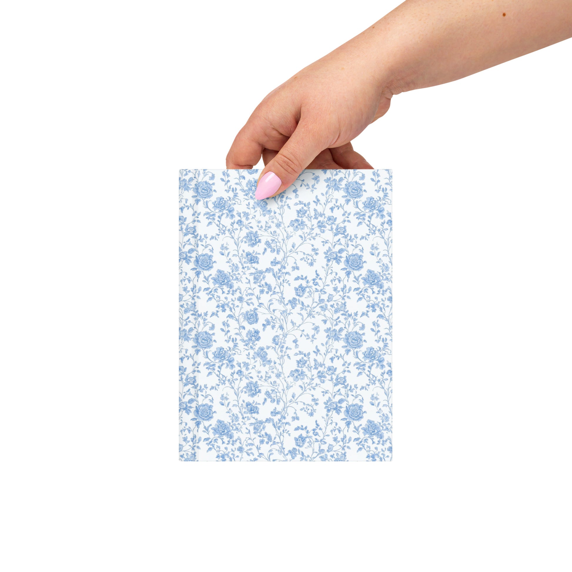 Heirloom Collection Blue Toile Hardcover Lined Journal - Sorelle Gifts