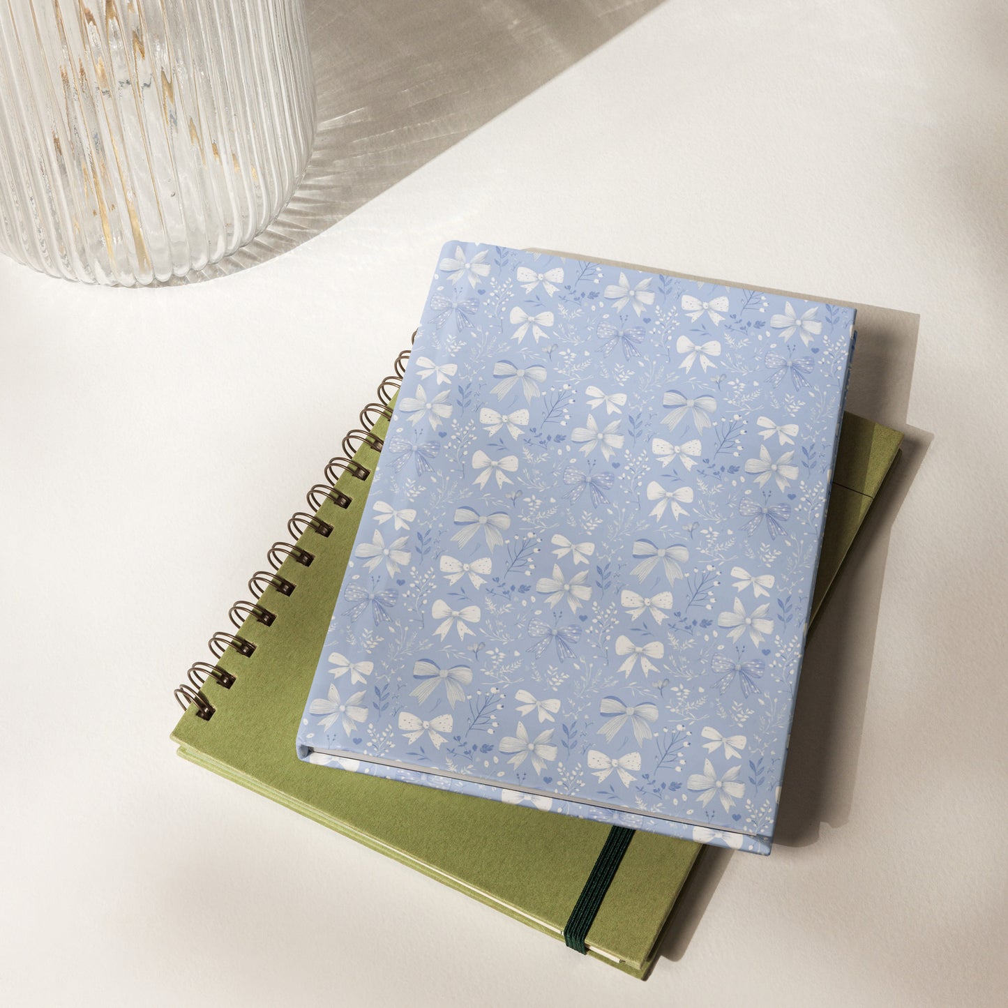 Bedtime Bows Hardcover Lined Journal