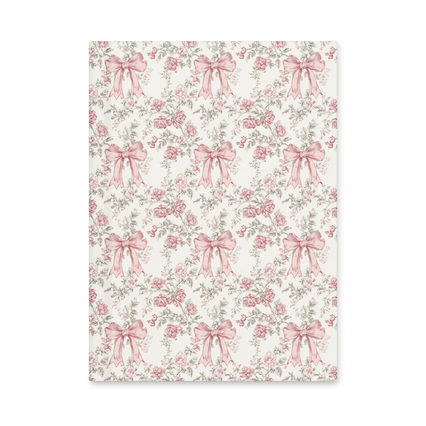Bows & Blooms Personalized Hardcover Lined Journal - Sorelle Gifts