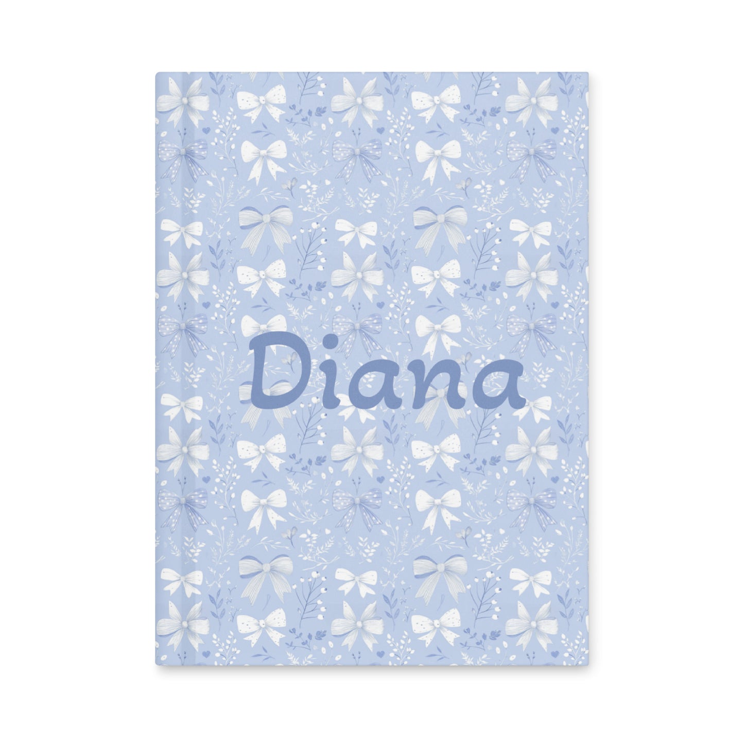 Bedtime Bows Personalized Hardcover Lined Journal - Sorelle Gifts