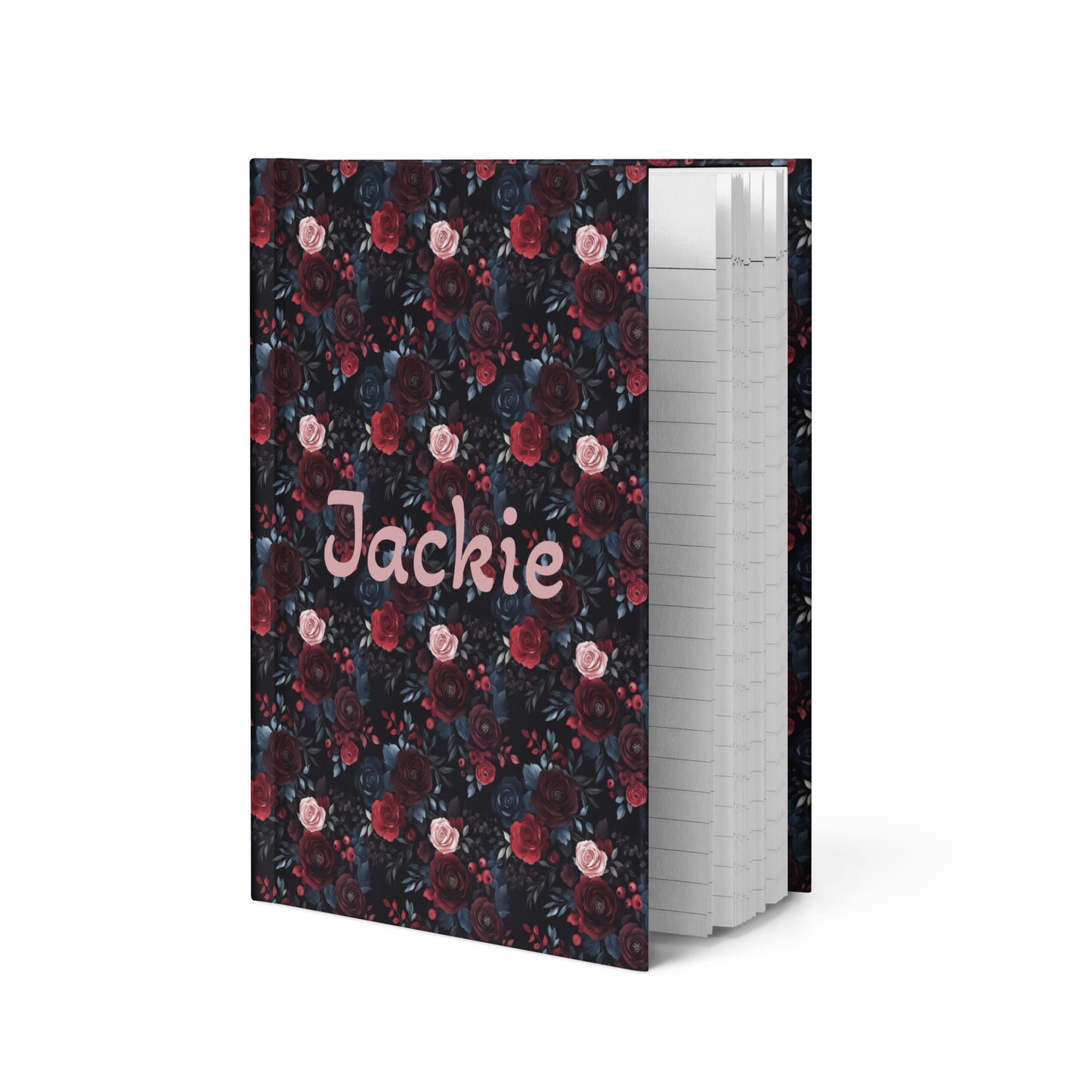 Twilight Rose Personalized Hardcover Lined Journal - Sorelle Gifts