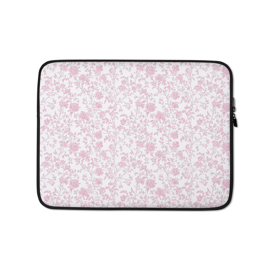 Heirloom Collection Pink Toile Laptop Sleeve - Sorelle Gifts