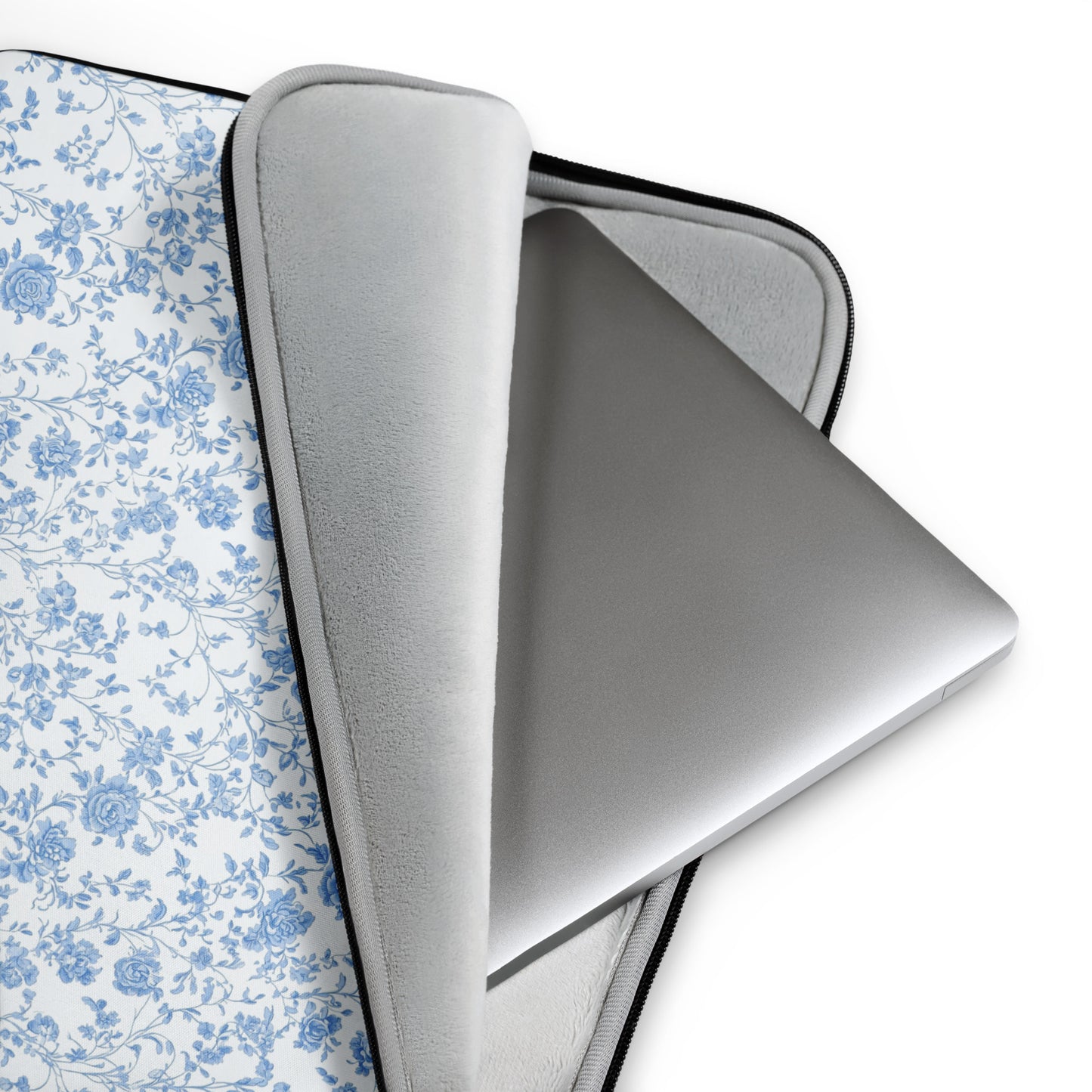 Heirloom Collection Blue Toile Laptop Sleeve
