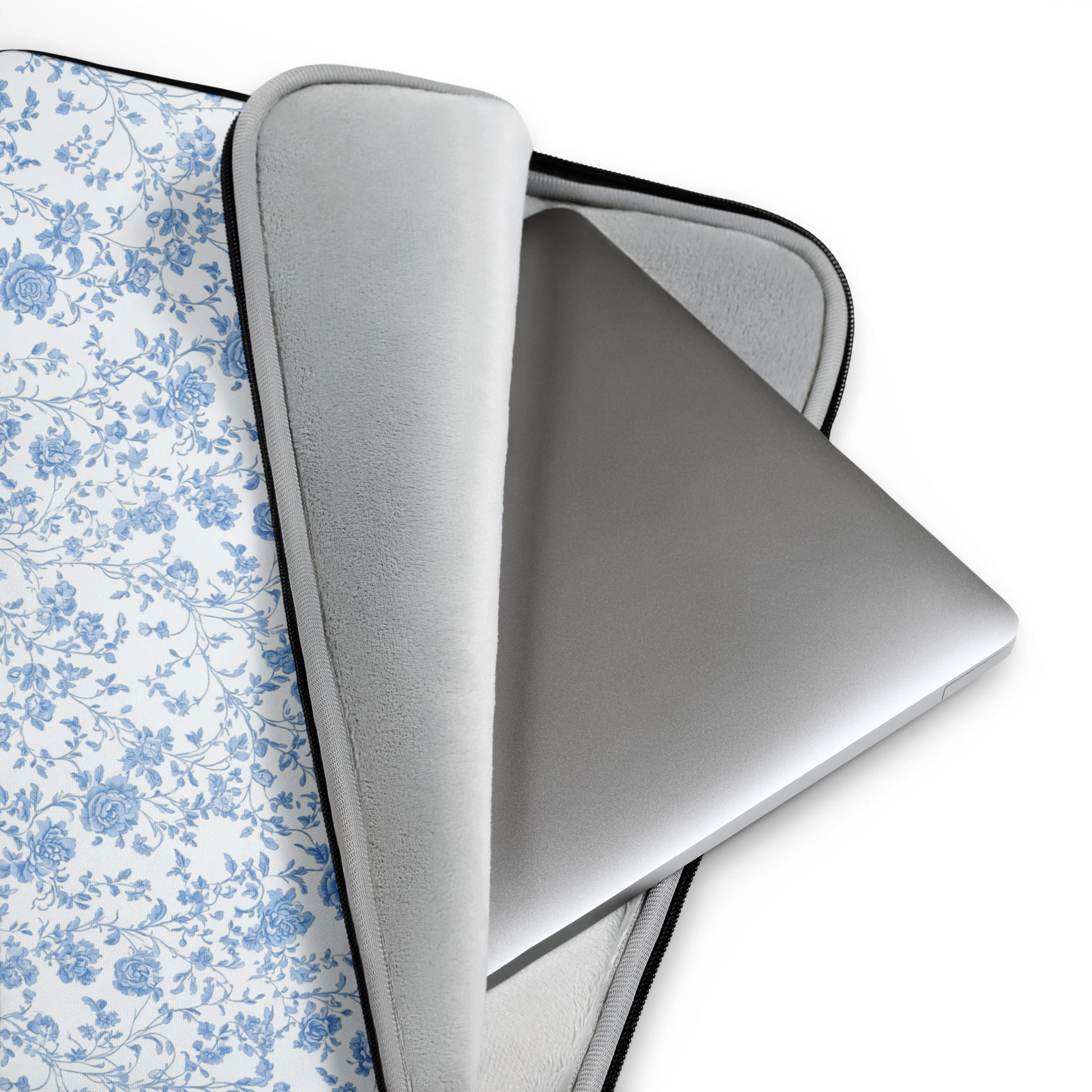 Heirloom Collection Blue Toile Laptop Sleeve - Sorelle Gifts