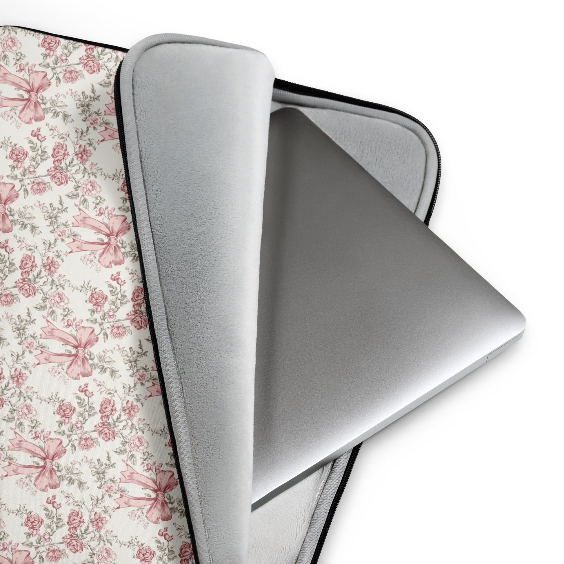 Bows & Blooms Laptop Sleeve - Sorelle Gifts
