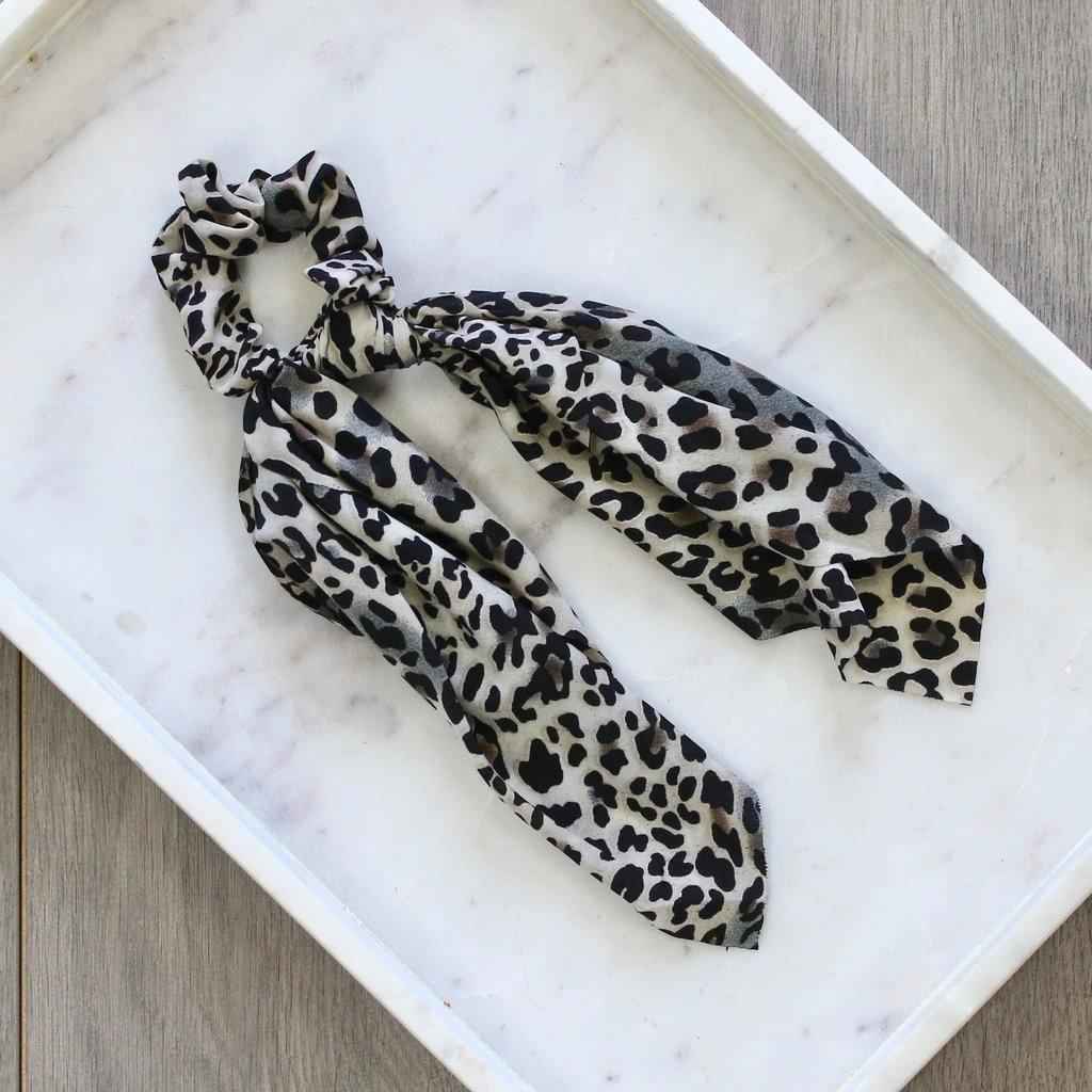 Leopard Hair Scarf - Stylish Accessory for Effortless Hair Fashion