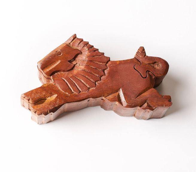 Lion Puzzle Box - Sorelle Gifts