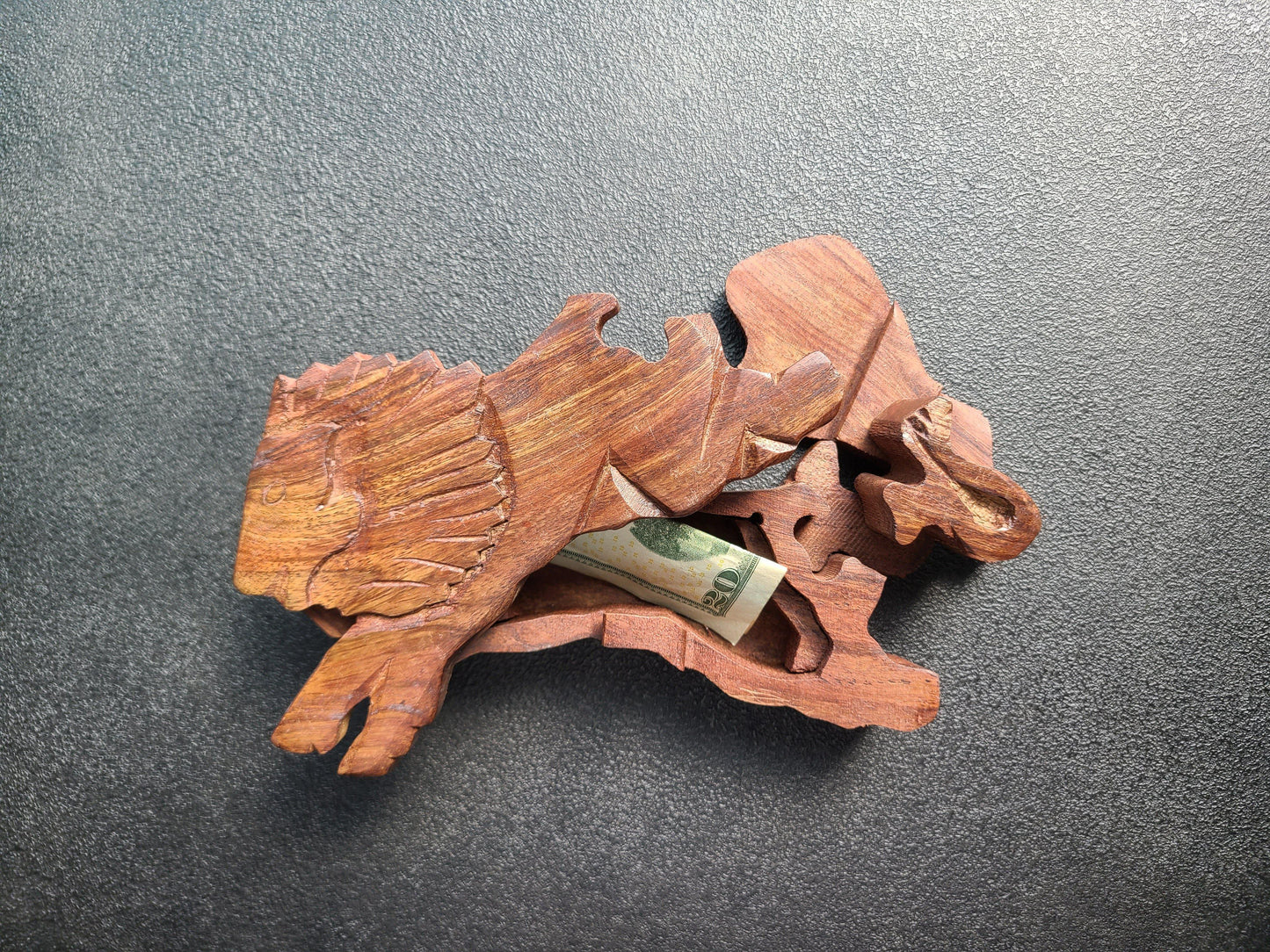 Lion Puzzle Box - Sorelle Gifts
