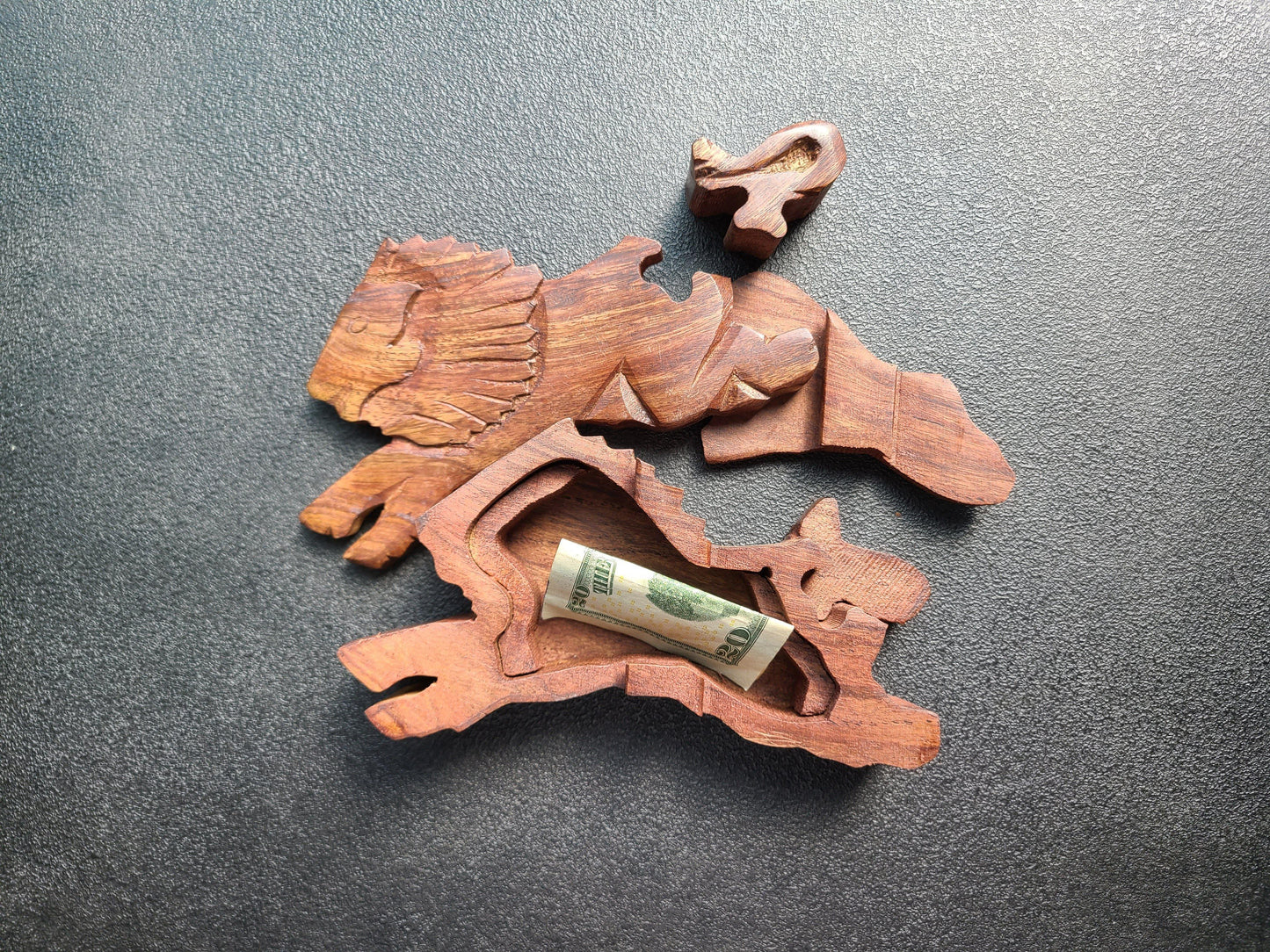 Lion Puzzle Box - Sorelle Gifts