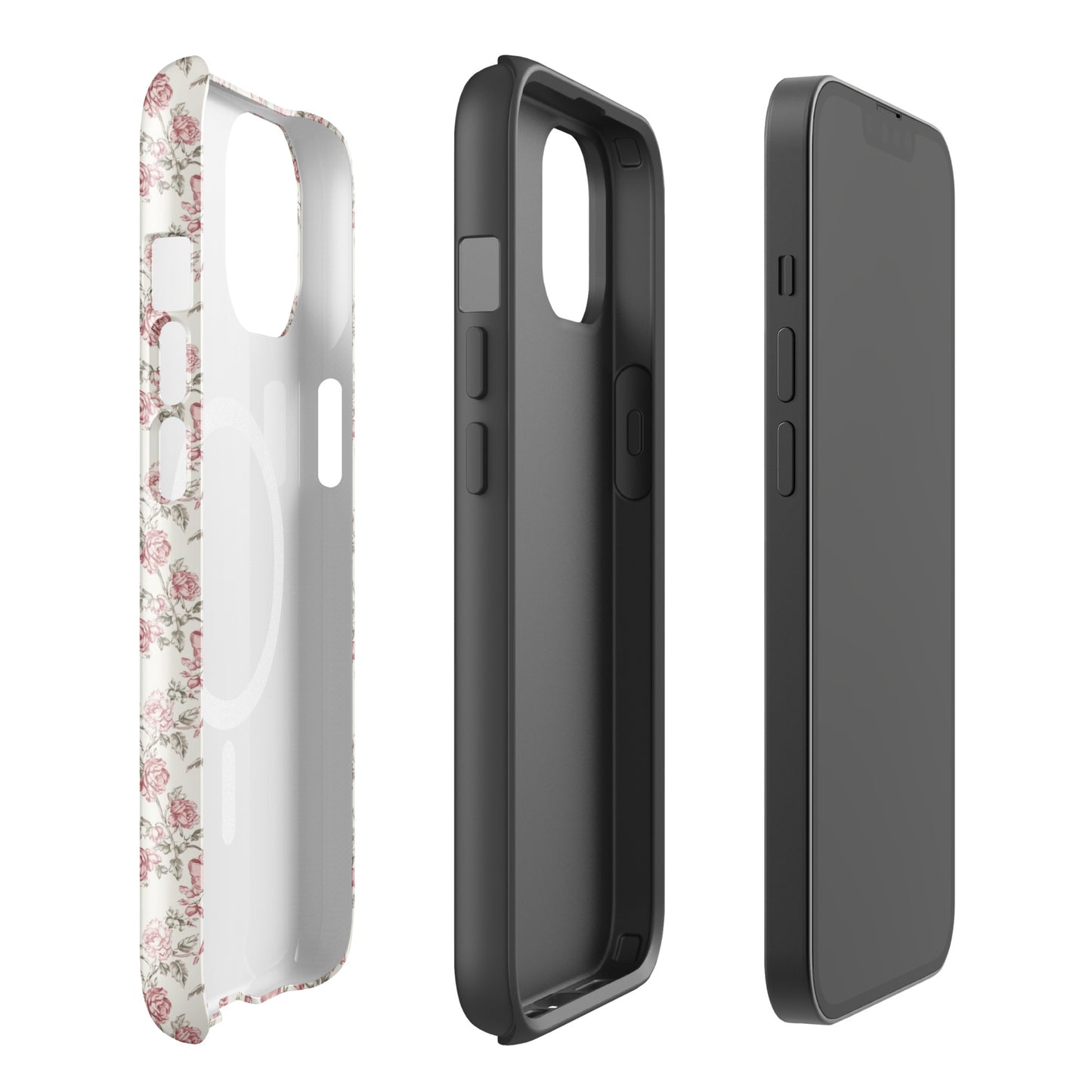 Bows & Blooms MagSafe® tough case for iPhone®
