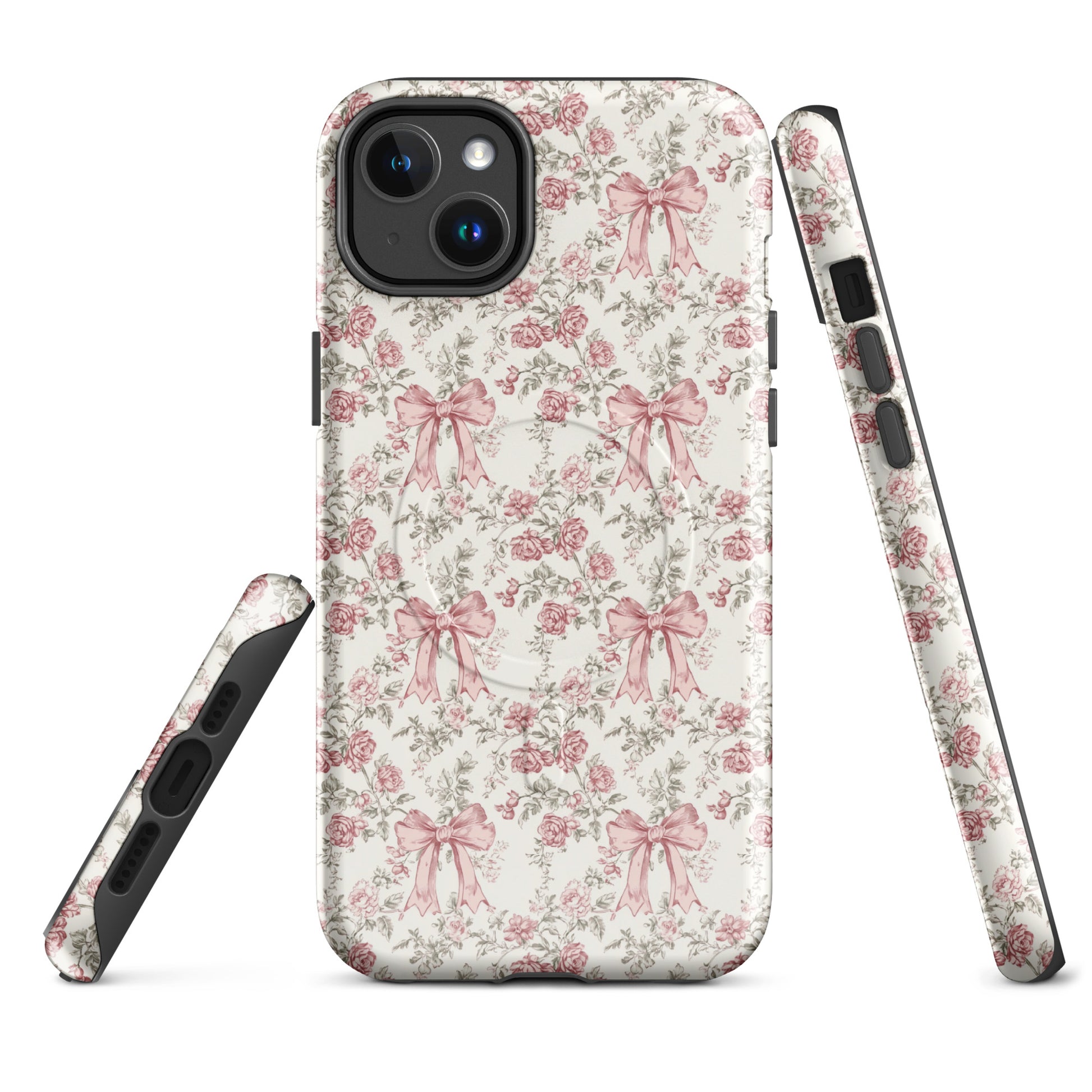 Bows & Blooms MagSafe® tough case for iPhone® - Sorelle Gifts